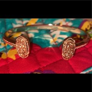 Kendra Elton Cuff Rose Gold. Adjustable